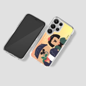 갤럭시S21 울트라 케이스 미스터앤걸 오로라 투명 갤 울트라 21 케이스