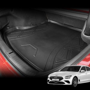 제네시스 G70 TPE 트렁크 바닥매트