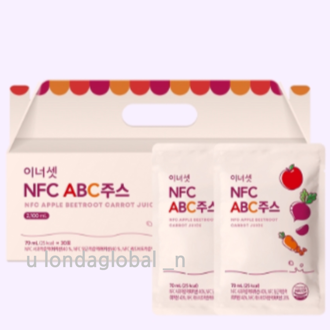 이너셋 ABC 주스 <b>클렌즈</b> 아침대용 과채 음료 70ml30포