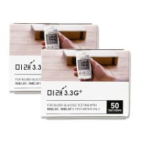 오상헬스케어 미래 3.3G 플러스 혈당시험지 100매