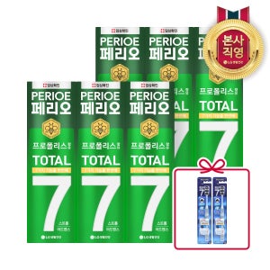 페리오 토탈7 스트롱 치약 120g, 6개