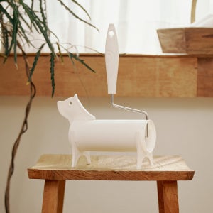 크린아이 화이트펫 돌돌이 초강력 테이프클리너 대형 핸들+케이스+리필1개 세트