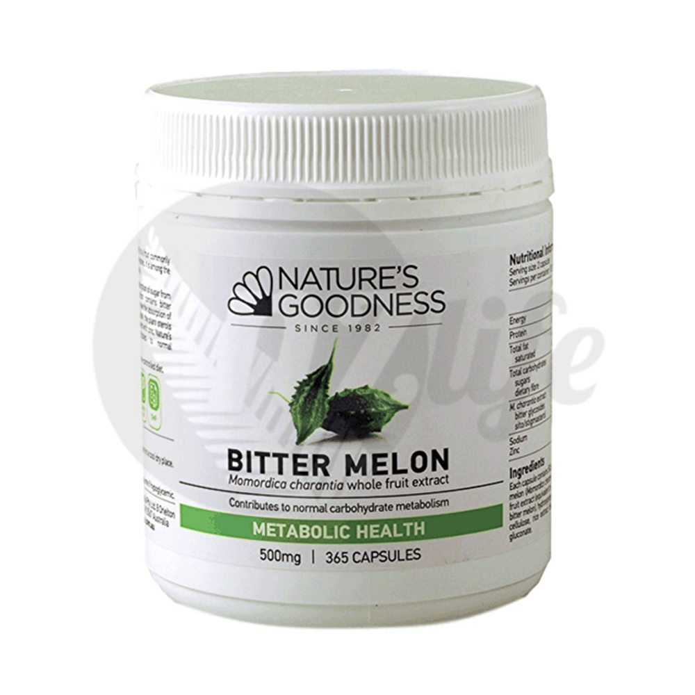 네이쳐스 [호주] 365캡슐 멜론 비터 500mg (여주) 굿니스