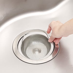 알로하우스 톡톡 싱크대 배수구망 거름망 스텐 304 탈수기 호환