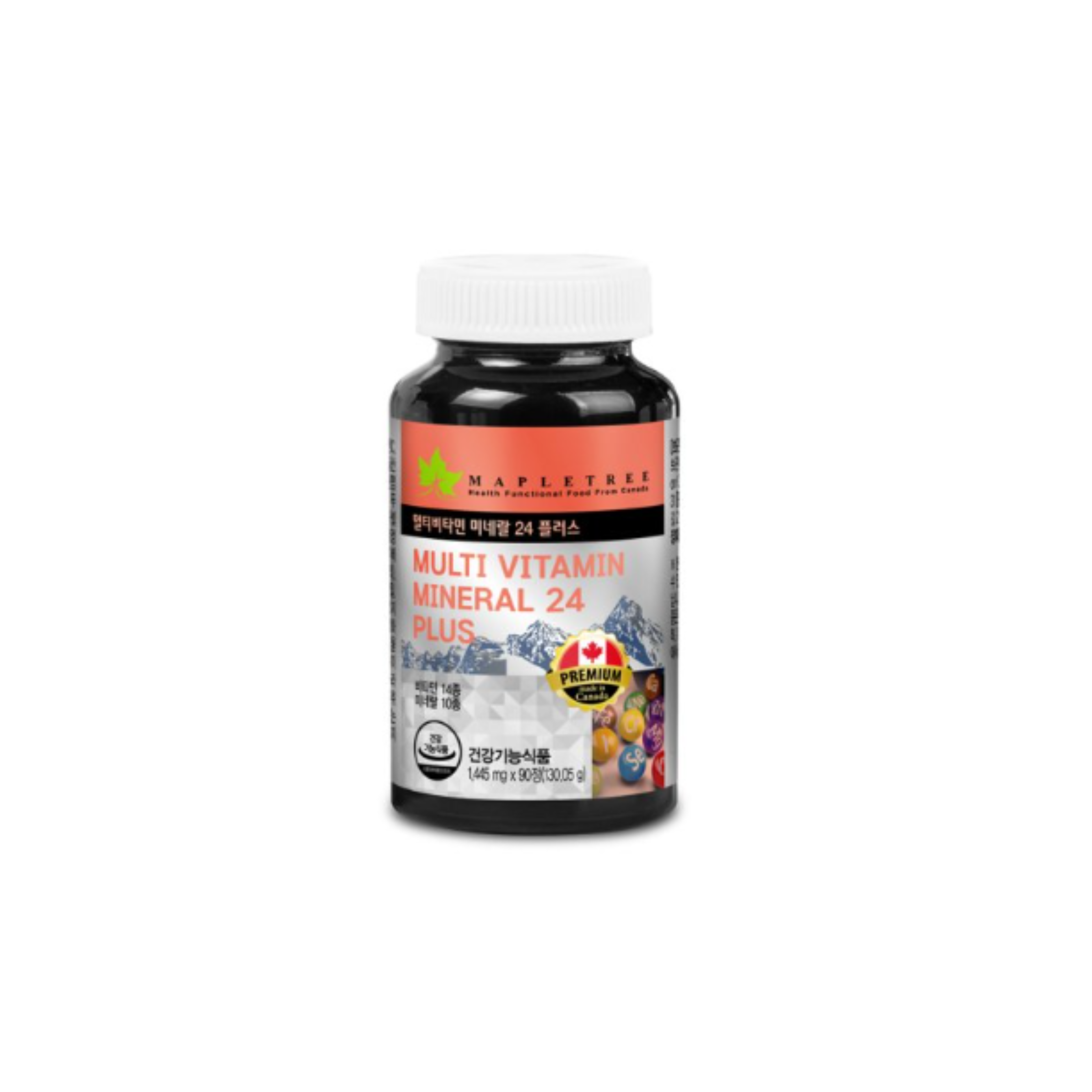 <b>메이플트리 멀티비타민 미네랄 24 플러스</b> 1445mg x 90정