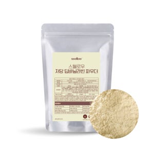 스웰로우 저당 제로 바닐라빈 파우더 라떼 설탕무첨가 가루 무가당 500g