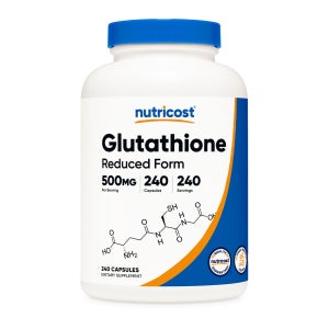 뉴트리코스트 고함량 환원형 글루타치온 500mg 240캡슐 8개월분 Reduced form