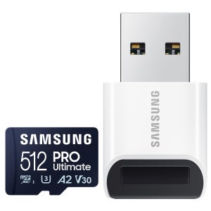 삼성 마이크로 SD카드 512GB PRO Ultimate+리더기 고프로 히어로13 메모리