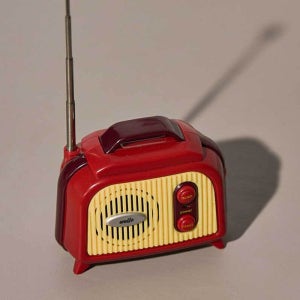 소형라디오 휴대용 레트로 미니 건전지 라디오 등산용 트로트 어르신 효도 FM 라디오