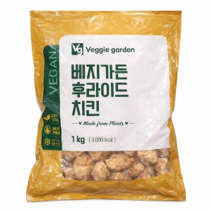 베지가든 후라이드 치킨 1kg 비건 고기 식물성 대체육