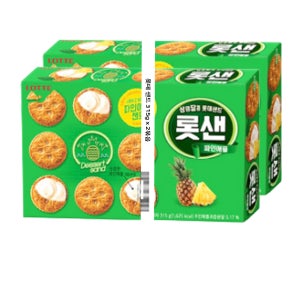 롯데 샌드 315g x 2번들 [파인애플 대용량]