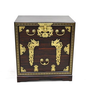 남원은행공방 제기함 엔틱 봉황 제기세트함 60x40cm 2자 제사용