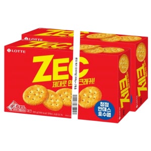 롯데 제크 300g x 2번들 패키지