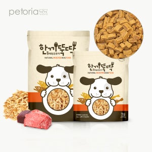 펫토리아 한끼뚝딱 말랑말랑 소프트 강아지 사료 황태+소고기, 4kg, 1개