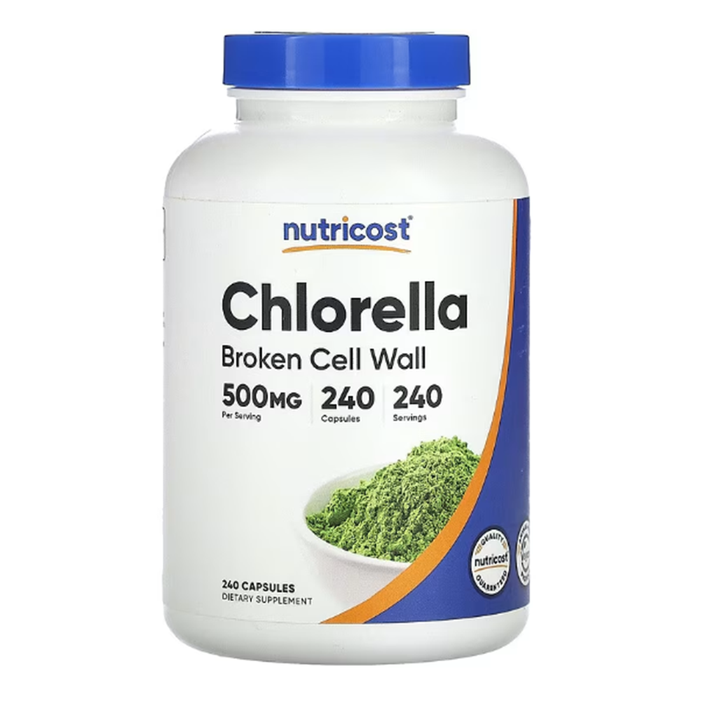 뉴트리코스트 <b>클로렐라 500mg</b> 캡슐 240정