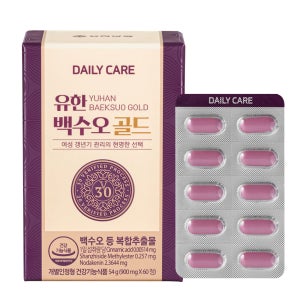 유한양행 유한 백수오 골드 여성 갱년기 영양제 900mg x 60정