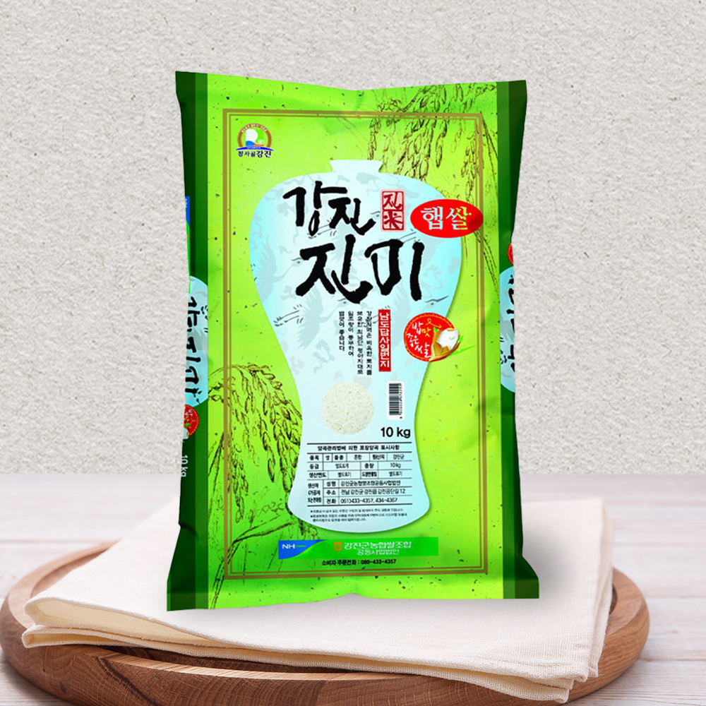 강진농협 전남 강진진미쌀 10kg 상등급 (유클25,180원) (무료)