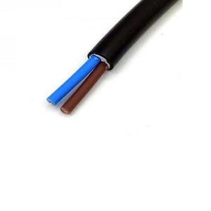 VCTF 전선 1.5SQ x 2C 검정색 (5M) KS IEC 60227-5 (53)