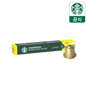 [본사직영] 스타벅스 캡슐커피 by 네스프레소 써니데이 블렌드, 10개입, 1개