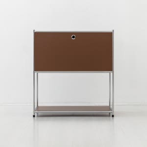 모듈가구 심플리 수납장 BC264 77x40x82, 2단, 브라운 3673.9676