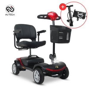 AU테크 에코로 골든체어 어르신 노인 전동차 전동스쿠터 24V 12Ah