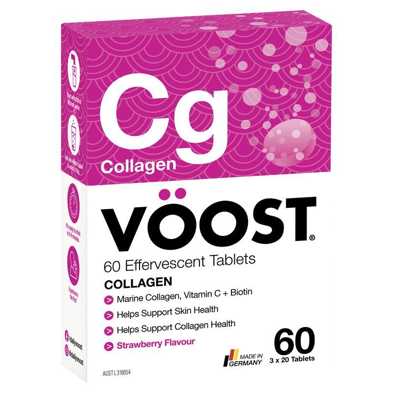 Voost <b>부스트 콜라겐</b> 발포 60정