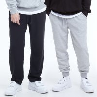 셀럽 남자 트레이닝 바지 일자 조거 팬츠 면 밴딩 츄리닝 남성 사계절 운동복 트레이닝복