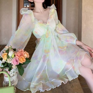 여성 비치웨어 드레스