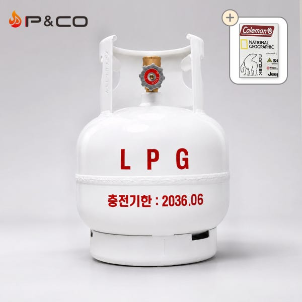 피엔코 3kg 가스통 해바라기 버너 3키로 LPG 가스용기