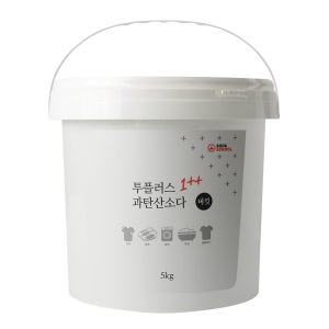 투플러스 과탄산소다 대용량 5kg 버킷 / 산소계표백제