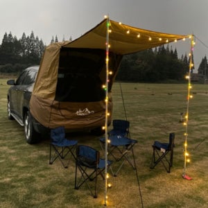 승용차차박텐트 도킹 쉘터 차박용 꼬리텐트