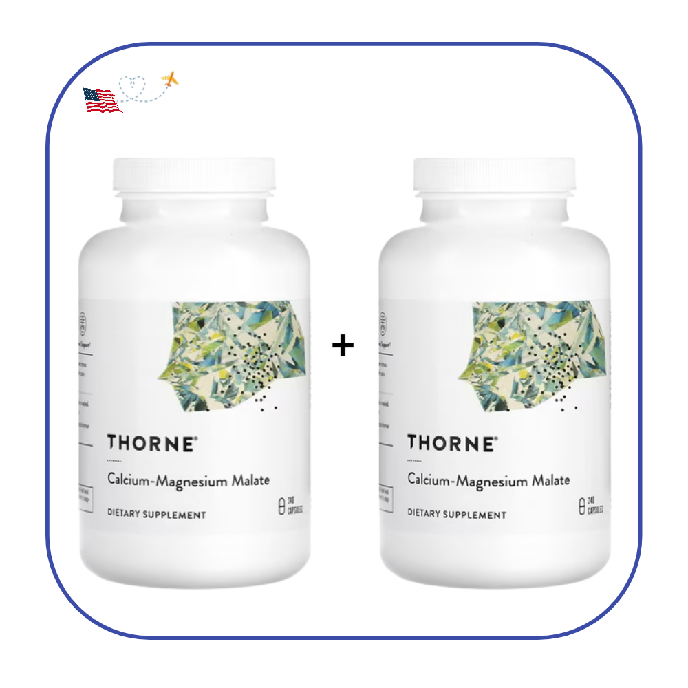 Thorne <b>Calcium</b> Magnesium Malate 240캡슐 1+1