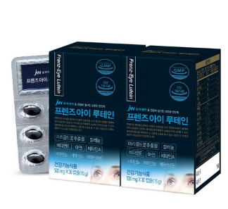 <b>JW중외제약</b> 프렌즈<b>아이</b> 루테인 15g 30정, 2개