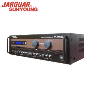 JARGUAR 쟈가 PA-306BT 2채널 스테레오 블루투스 USB 노래방앰프 320와트