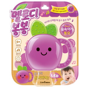 멜로디 봉봉 사운드북 숲속 아기 동요 유아 아기 사운드북 딸랑이 장난감