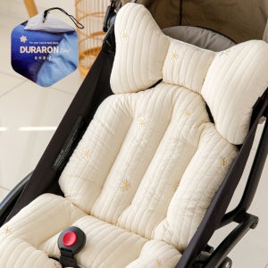 면100수 줄누빔 듀라론 냉감 사계절 양면 통통이 유모차 라이너 시트