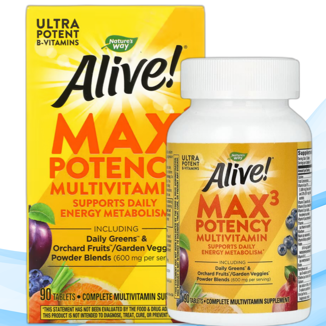 얼라이브 맥스3 종합비타민 멀티비타민 Alive MAX3 90정