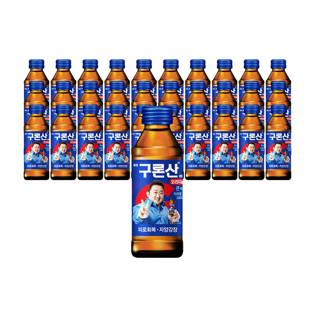 영진 구론산 피로회복 오리지날음료 <b>자양강장제</b> 150ml 30개