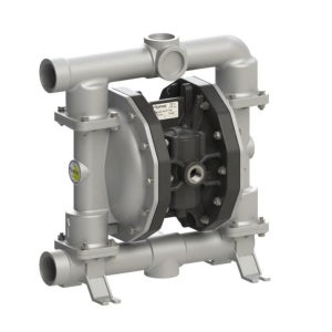 Fluimac 1 1/4인치 SS Air Diaphragm Pump P252 에어 다이아프램 펌프 (SS, PTFE Diaphragm, BSP, ~250lpm)