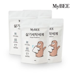 마이비 삶기세탁세제 리필 신생아 표백제 흰옷누런때 빨래쉰내제거 400g, 4개