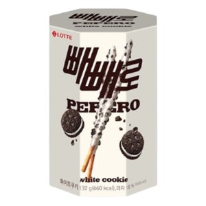 롯데 빼빼로 화이트 132g [팔각 대용량]