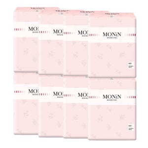 모닌 성인용 속기저귀 라운드형 패드 대용량 특대형 땅콩형, 30개입, 8팩