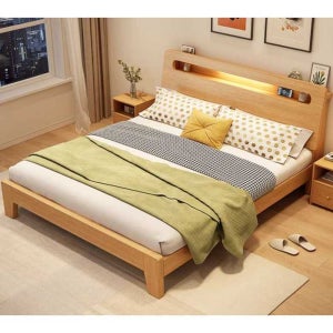 침대 프레임 저상 원목 조립식 모던 다다미 당직 1800