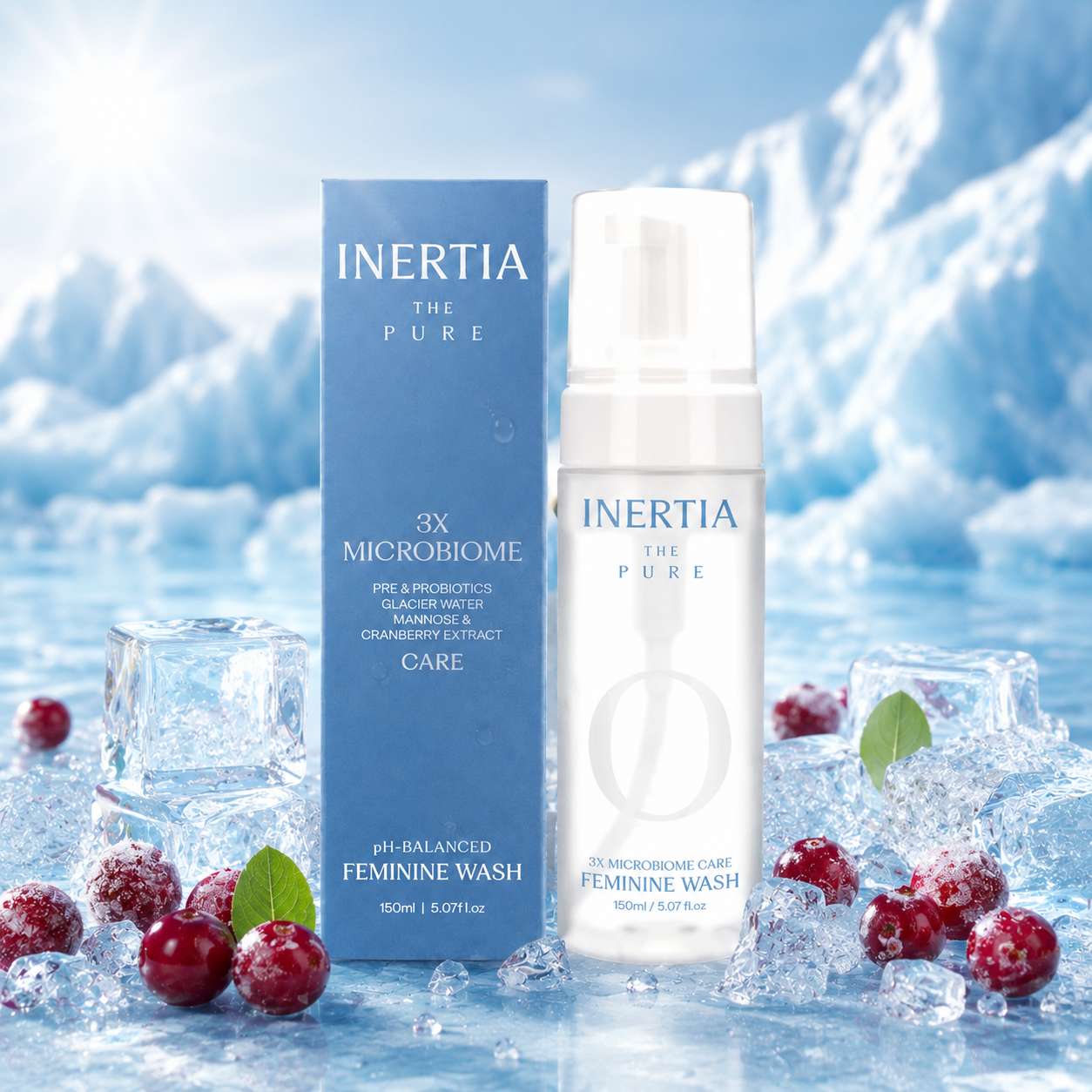 [1개월] 이너시아 3X 마이크로바이옴 여성청결제 150ml