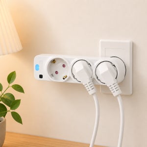 IoT 스마트멀티탭 국산콘센트 플러그 원격 리모컨 와이파이 고용량 4000W 3구