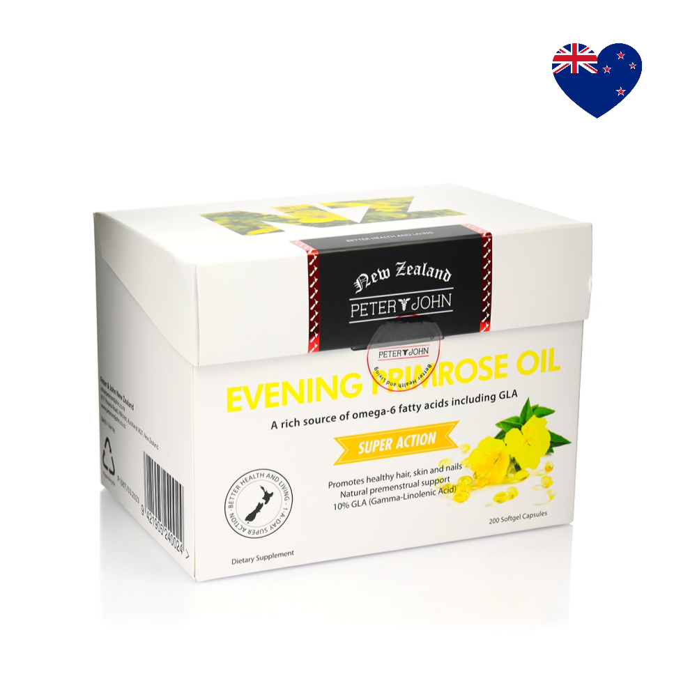 피터앤존 달맞이꽃 종자유 <b>이브닝 프림로즈 오일</b> 200캡슐
