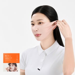 블카 골프마스크팩 자외선차단 선패치 콜라겐 스포츠팩 4매입