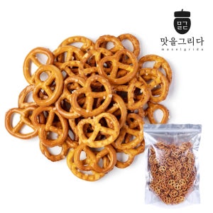 맛을 그리다 미니 프레첼 솔트 400g x 3개 / 주전부리 술안주 맥주안주 온가족 간식 인간사료