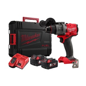 밀워키 M18 FPD3-502X 충전 해머 드릴 드라이버 세트 5.0Ah GEN4