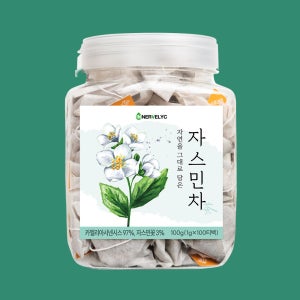 이너블릭 자스민차 100티백 쟈스민차 허브차 티 효능 생분해필터 외 23종